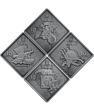 Cossack Regalia. Set of commemorative coins