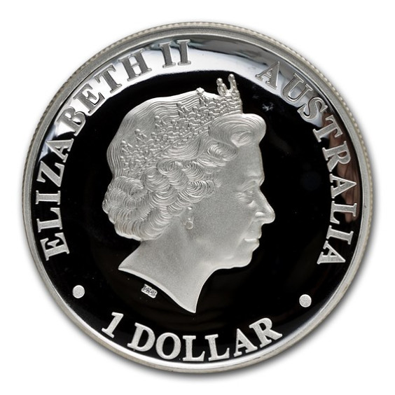 2012 Australia 1 oz Silver Kangaroo Proof (High Relief)