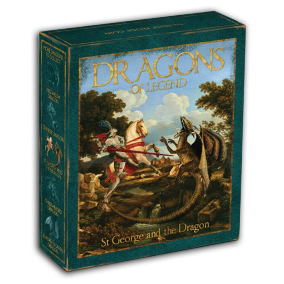 2012 Dragons of Legend Series: St George and the Dragon 1 oz