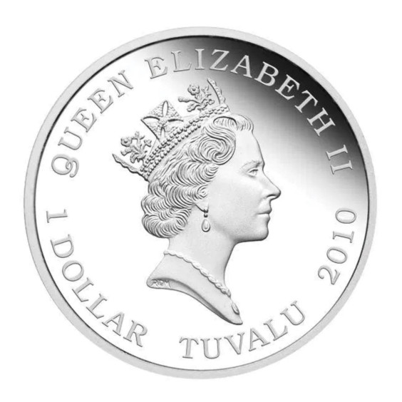 2010 Reunification of Germany 1oz .999 Silver Proof Coin