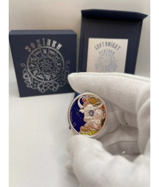 Taurus - 2019 Ukrainian Star Sign Silver Coin