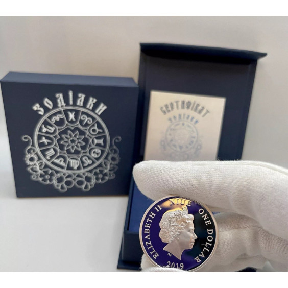 Taurus - 2019 Ukrainian Star Sign Silver Coin