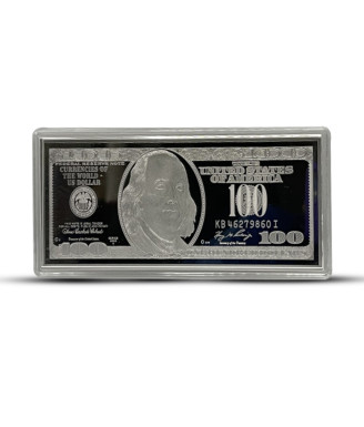Silver coin '100 dollars'