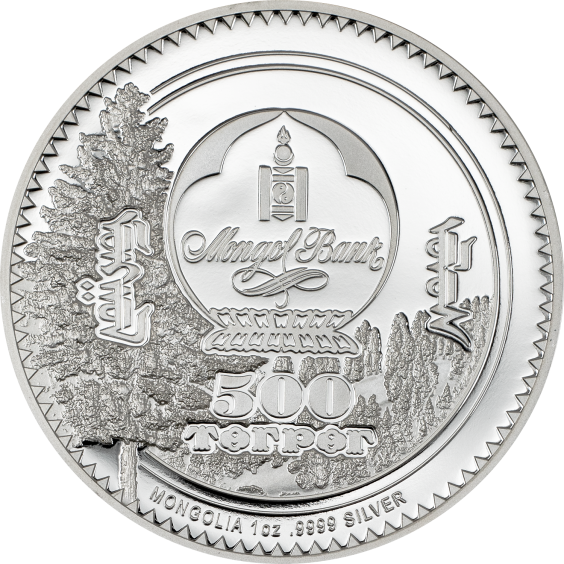 Woodland Spirits: Otter – 2025 1 oz Silver Proof Coin Coloured Design | CIT Mint | Limited to 1,500 Worldwide