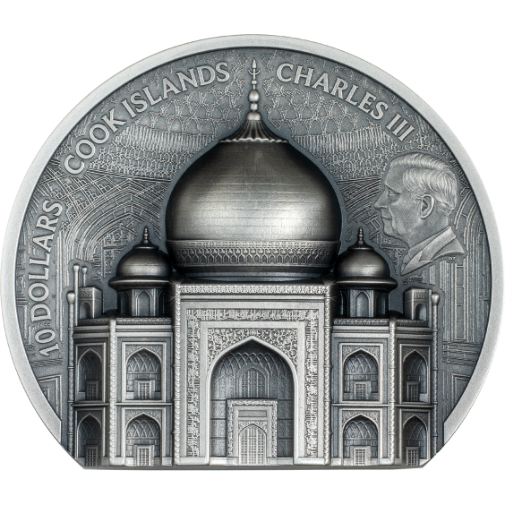 Taj Mahal – 2025 2 oz Silver Coin | Smartminting® Ultra High Relief
