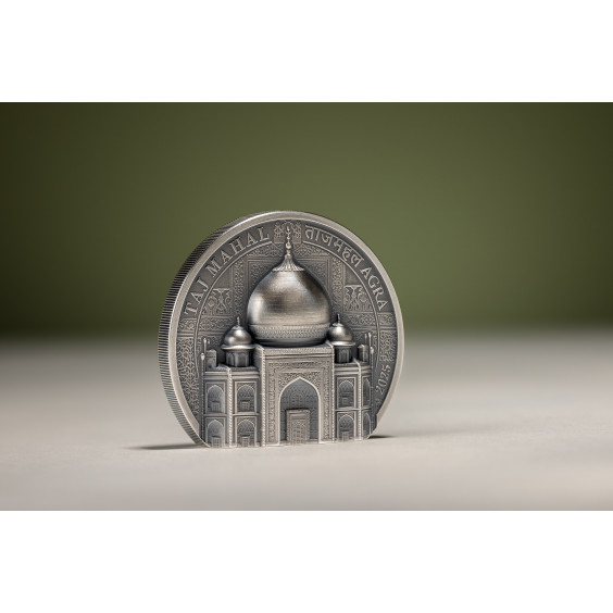Taj Mahal – 2025 2 oz Silver Coin | Smartminting® Ultra High Relief