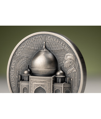 Taj Mahal – 2025 2 oz Silver Coin | Smartminting® Ultra High Relief
