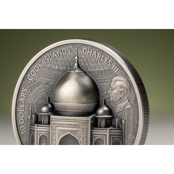 Taj Mahal – 2025 2 oz Silver Coin | Smartminting® Ultra High Relief