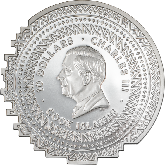 Reconstruction: Gorilla – 2025 2 oz Silver Coin Smartminting® Ultra High Relief | Antique Finish