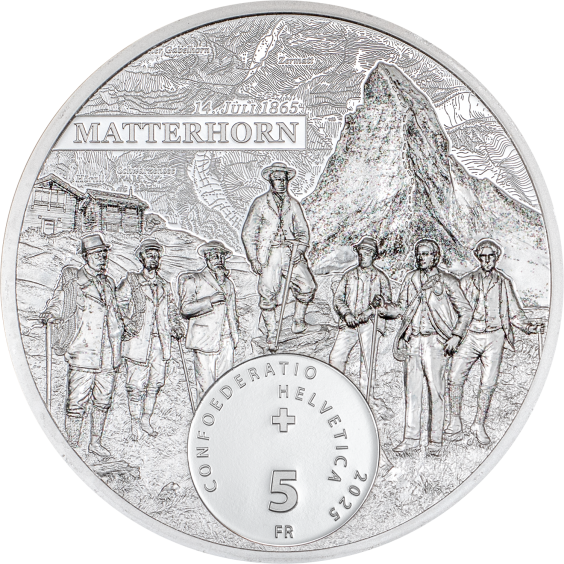 Matterhorn – 2025 1 oz Silver Proof Coin