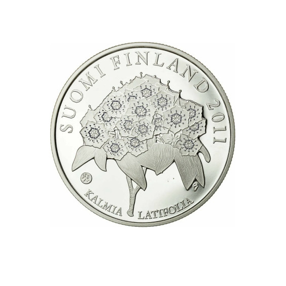 Finland 2011 Pehr Kalm 10 Euro Silver Coin