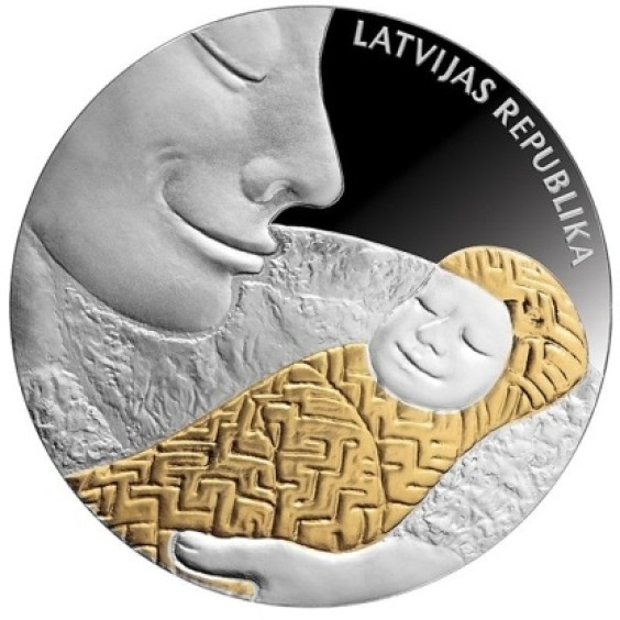 1 Lats Coin of Life coin