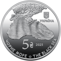 Ukrainian Marine Wildlife: Hermit Crab & Goby Fish in Souvenir Folder