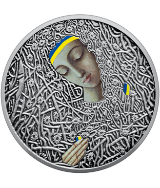 2024 Ukraine 10 Hryvnias Silver Coin “Pliontanism” – Ivan Marchuk | NBU Official Issue (Boxed)