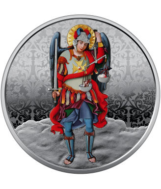 Archangel Michael 2025 — Silver Commemorative Coin in unique book-style packaging