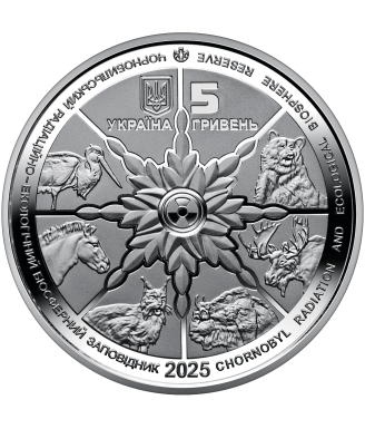 2025 Chornobyl Revival: European Elk Commemorative Coin (Souvenir Packaging)