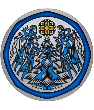 A Christmas Decoration – 2025 Silver Commemorative Coin