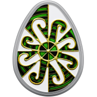 2025 “Easter Joy. Pysanka (c)” – 10 Hryvnia Silver Commemorative Coin