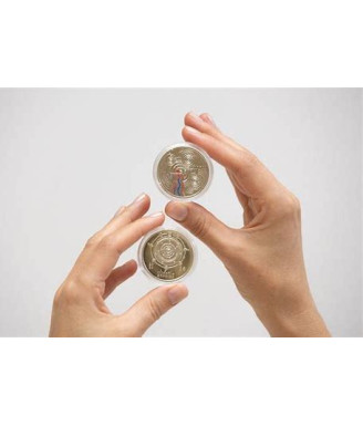 Drop of Life Coin: Commemorating Blood Donation (5 Hryvnias)