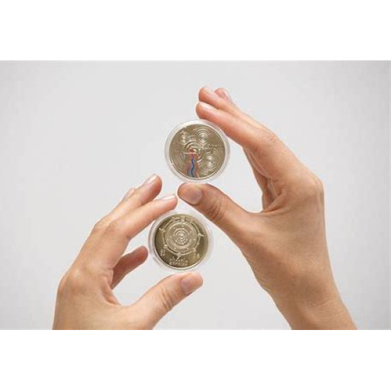 Drop of Life Coin: Commemorating Blood Donation (5 Hryvnias)