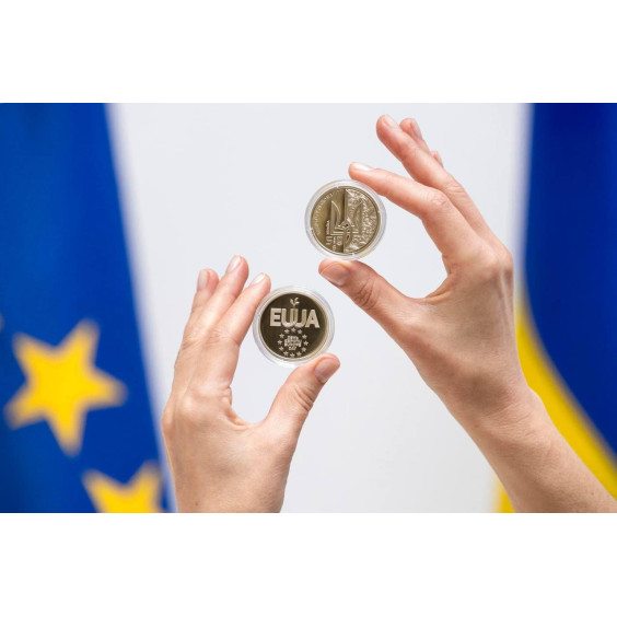 Europe Day 2024 Commemorative Coin – 5 UAH Ukraine