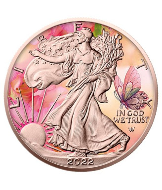 Summer – 1oz .999 Silver Colorized American Eagle (2022)