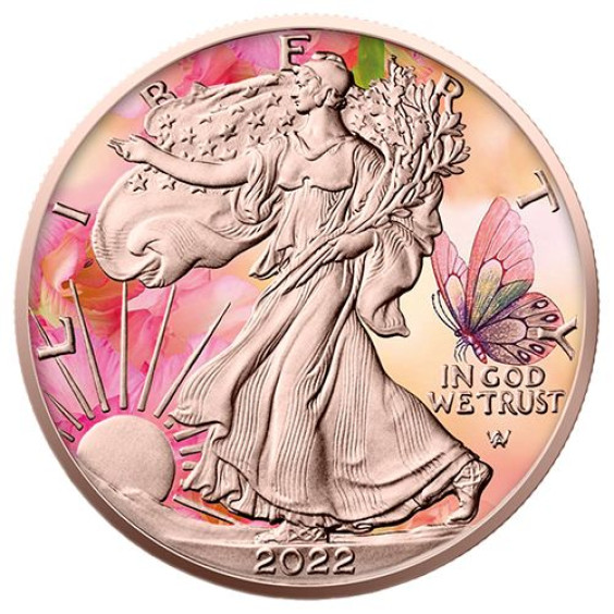 Summer – 1oz .999 Silver Colorized American Eagle (2022)
