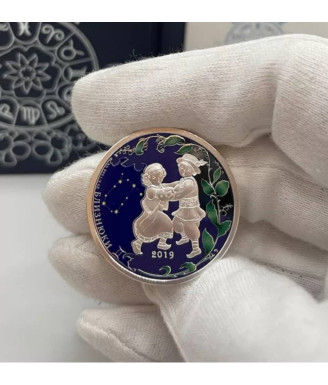 Gemini - 2019 Ukrainian Star Sign Coin