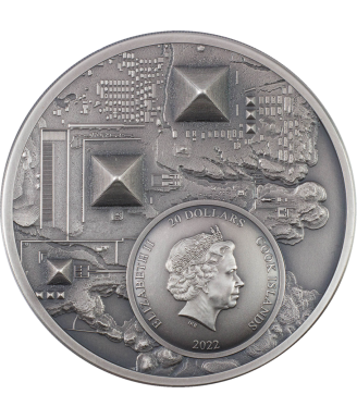 Legacy of the Pharaohs – Silver 3 oz Antique finish