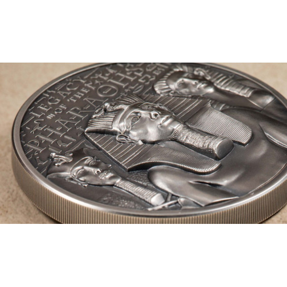 Legacy of the Pharaohs – Silver 3 oz Antique finish