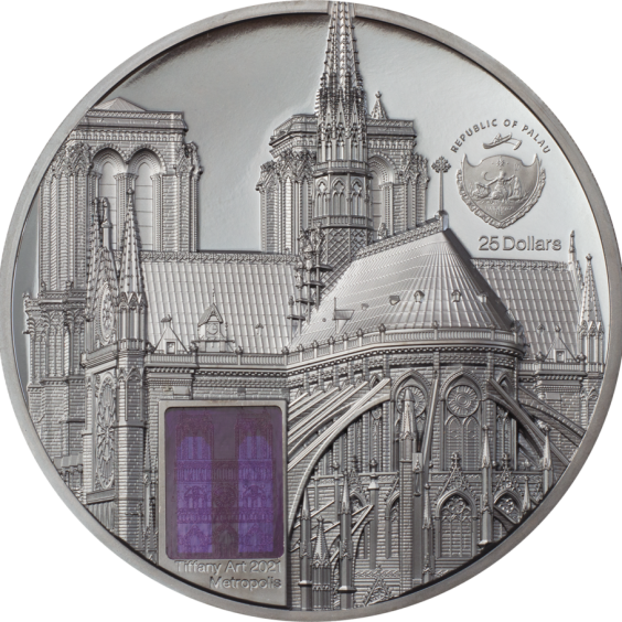 Metropolis Art Tiffany – Notre-Dame Black Proof