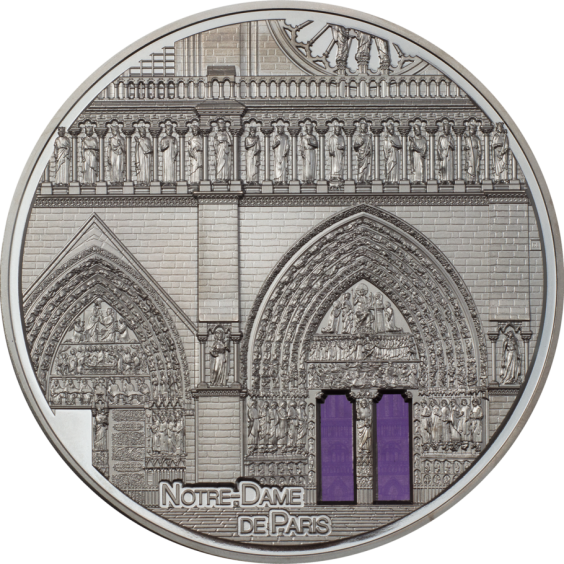 Metropolis Art Tiffany – Notre-Dame Black Proof